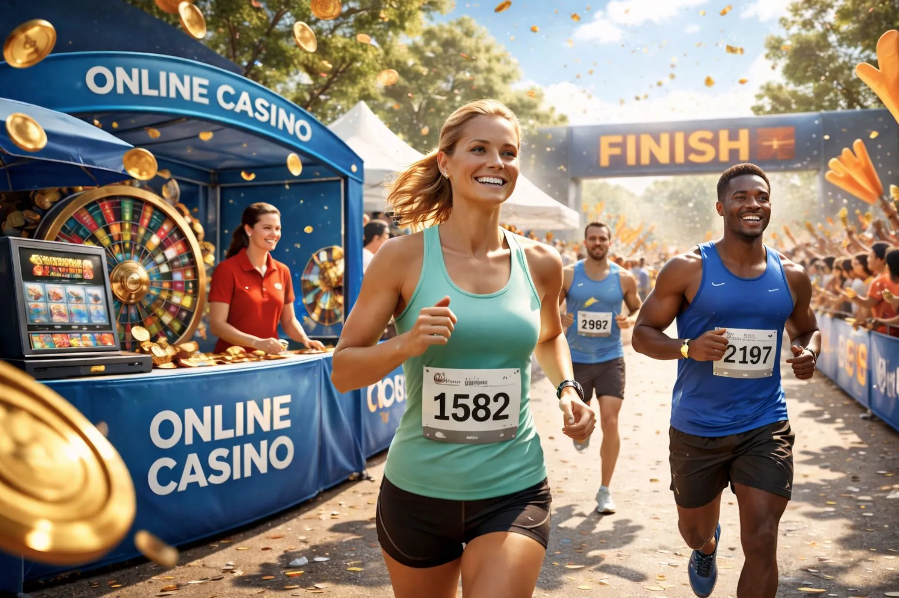 Sponsoring wydarzeń biegowych przez firmy z branży kasyn online