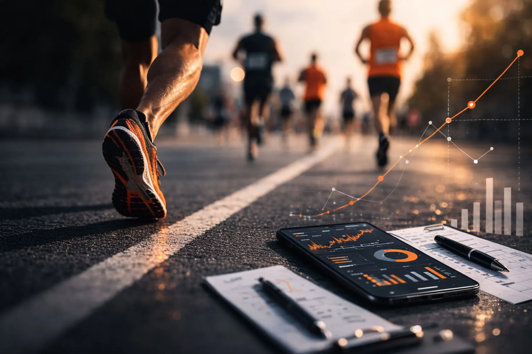 Biegi długodystansowe analiza formy biegaczy